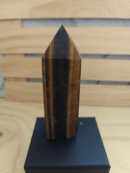 Tigers Eye Crystal Tower