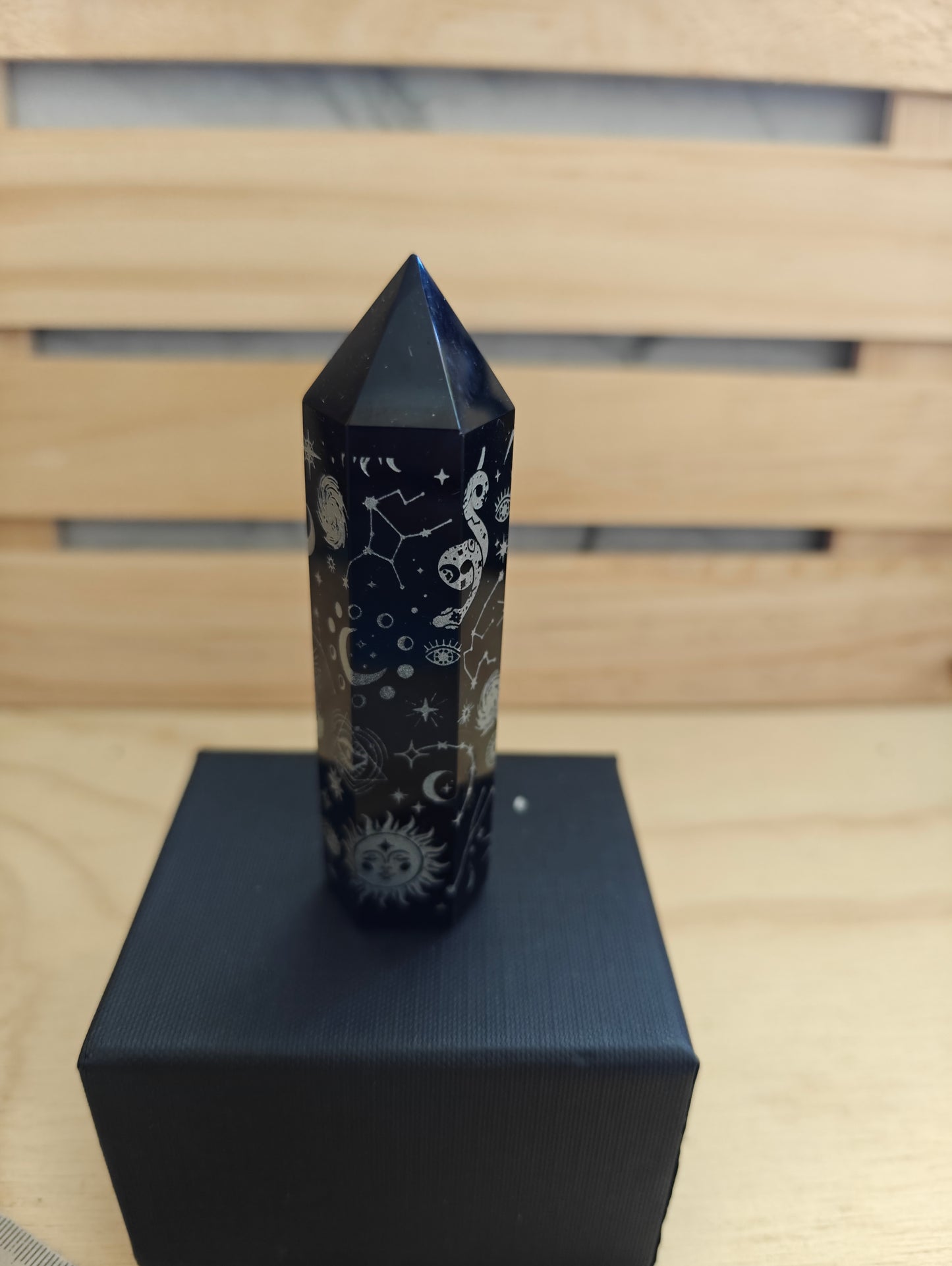 Black Obsidian Point