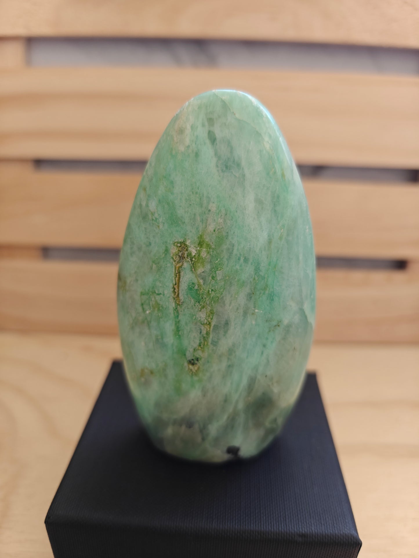 Green Moonstone Crystal Freeform