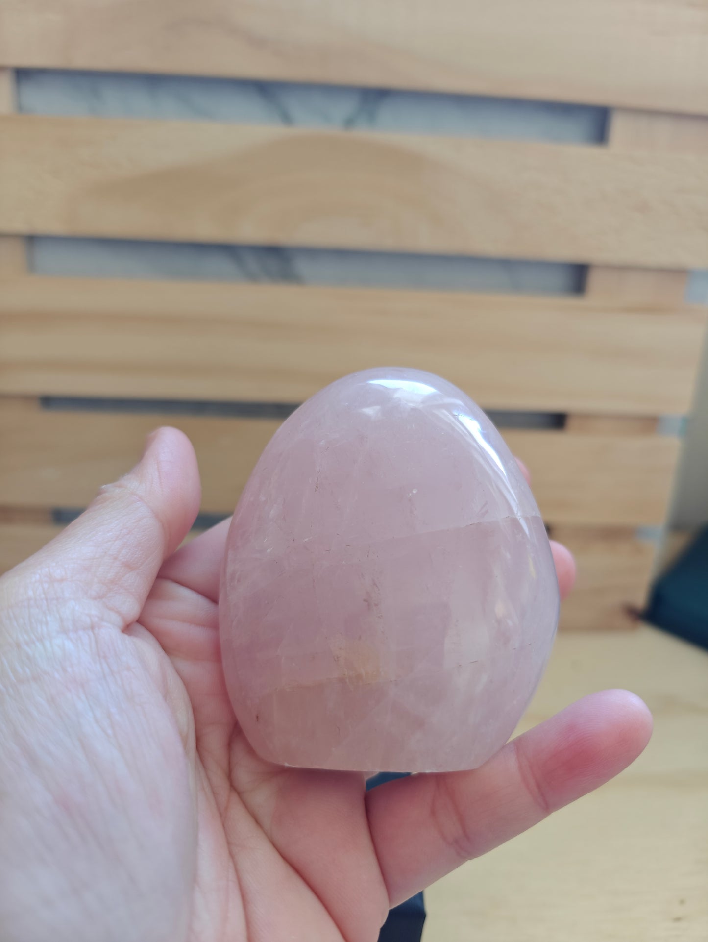 Rose Quartz Crystal Freeform