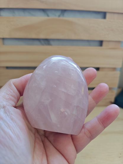 Rose Quartz Crystal Freeform