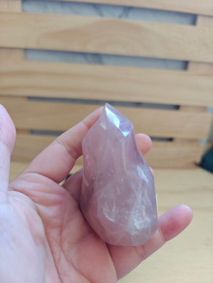 Rose Quartz Crystal Freeform