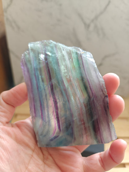 Flourite Crystal Slab