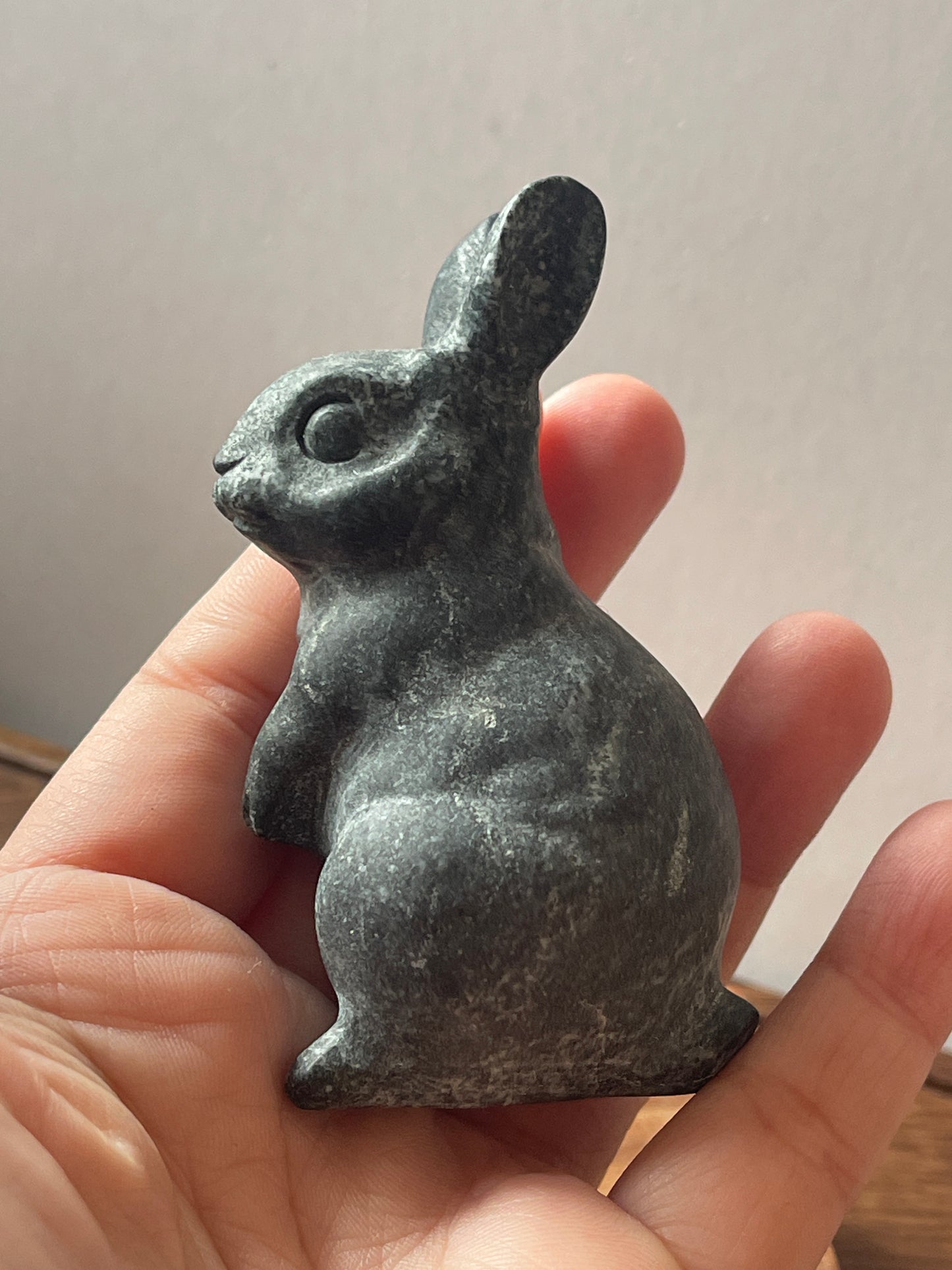 Bunny Stone Carving