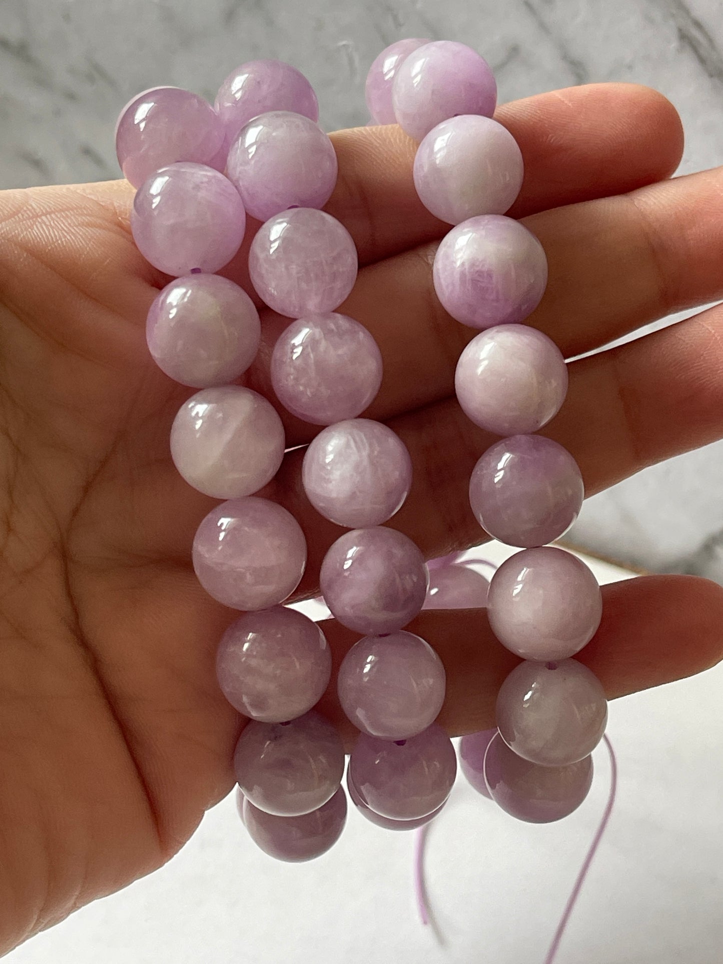 Kunzite Crystal Bracelet