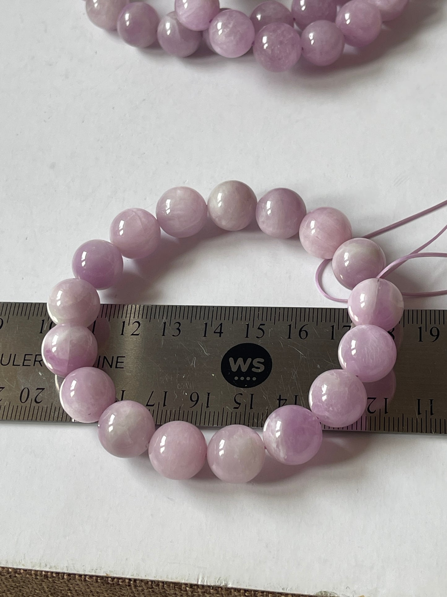 Kunzite Crystal Bracelet