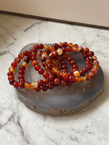 Crystals Bracelet-Carnelian