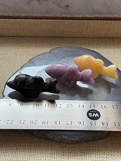 Crystals Carvings-Mini-Whale