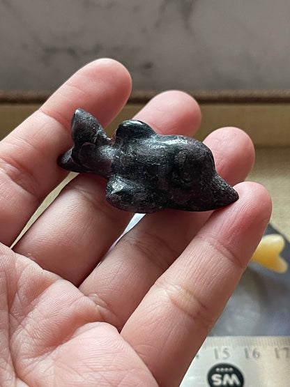 Crystals Carvings-Mini-Whale