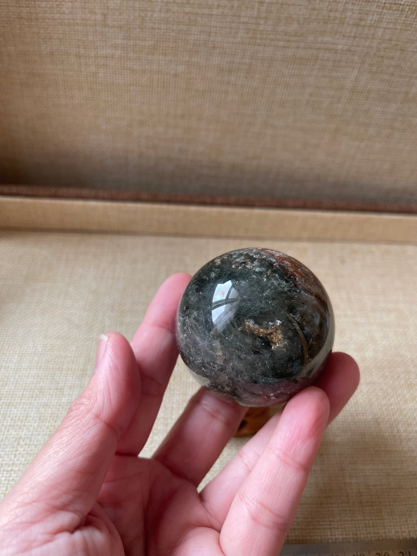 Garden Quartz Crystal Sphere