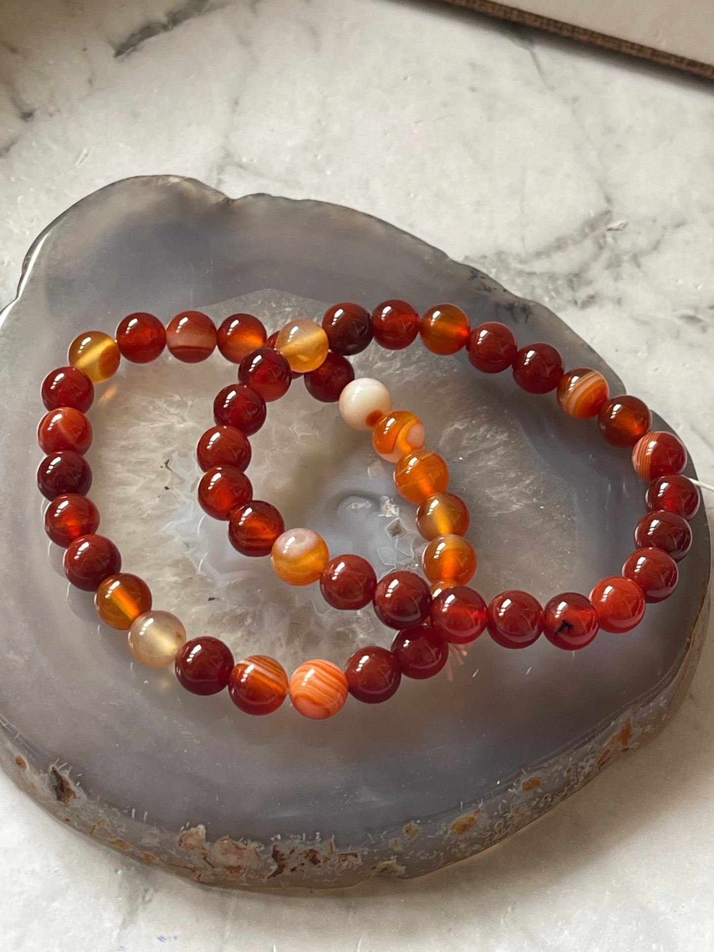 Crystals Bracelet-Carnelian