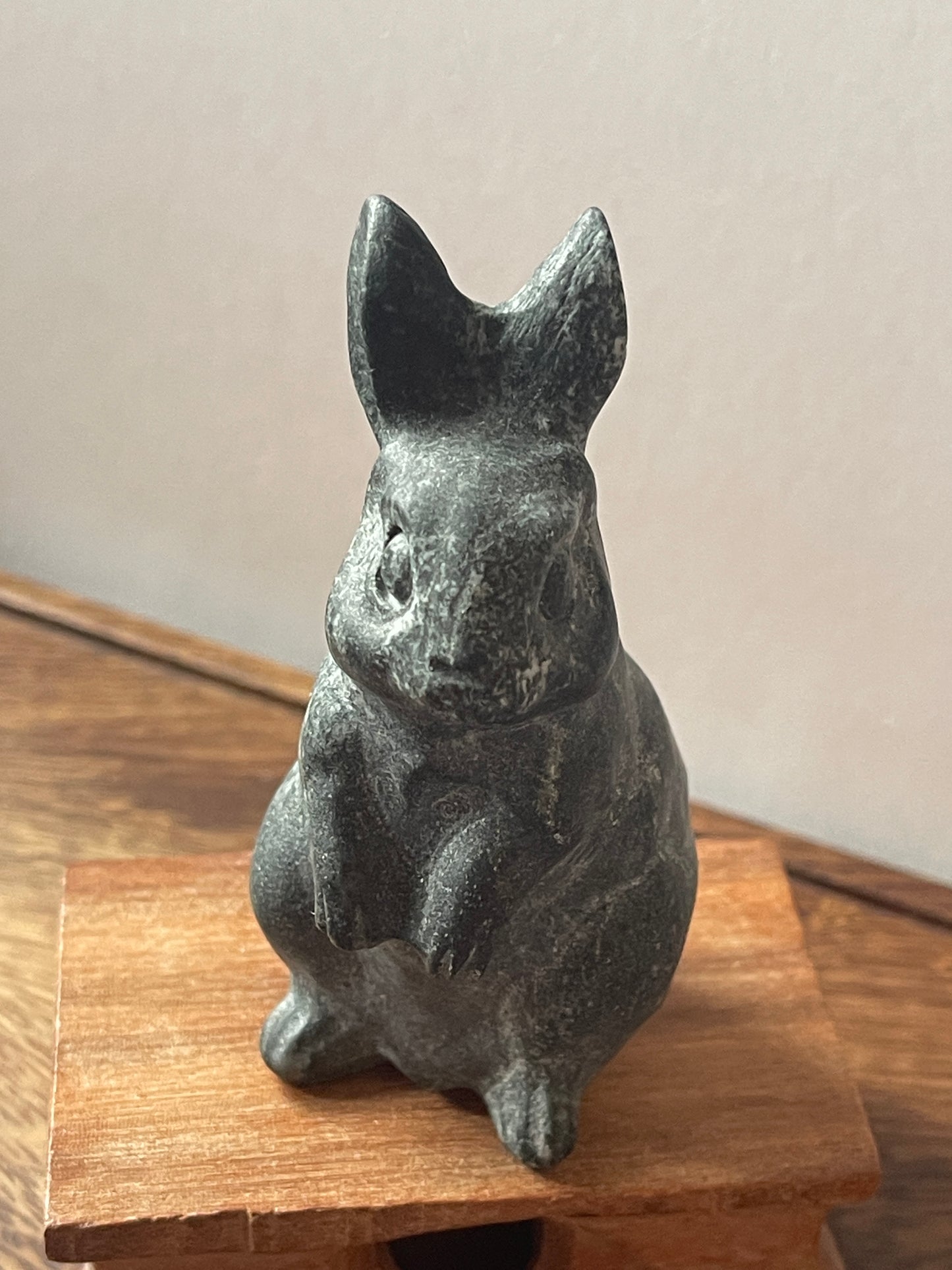 Bunny Stone Carving