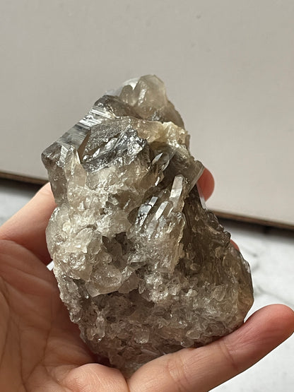 Smokey Quartz Crystal Cluster