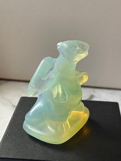 Opalite Dragon Crystal Carving