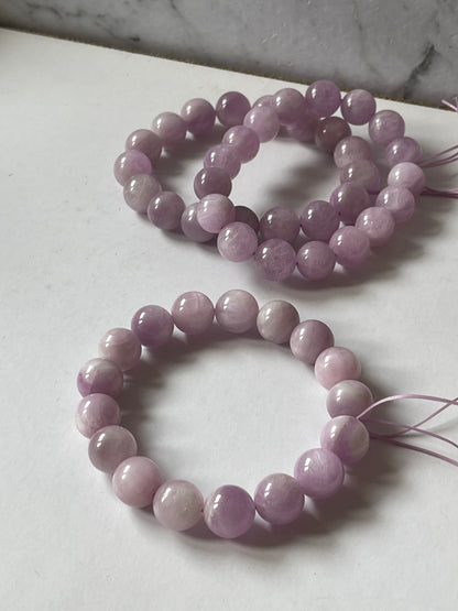 Kunzite Crystal Bracelet