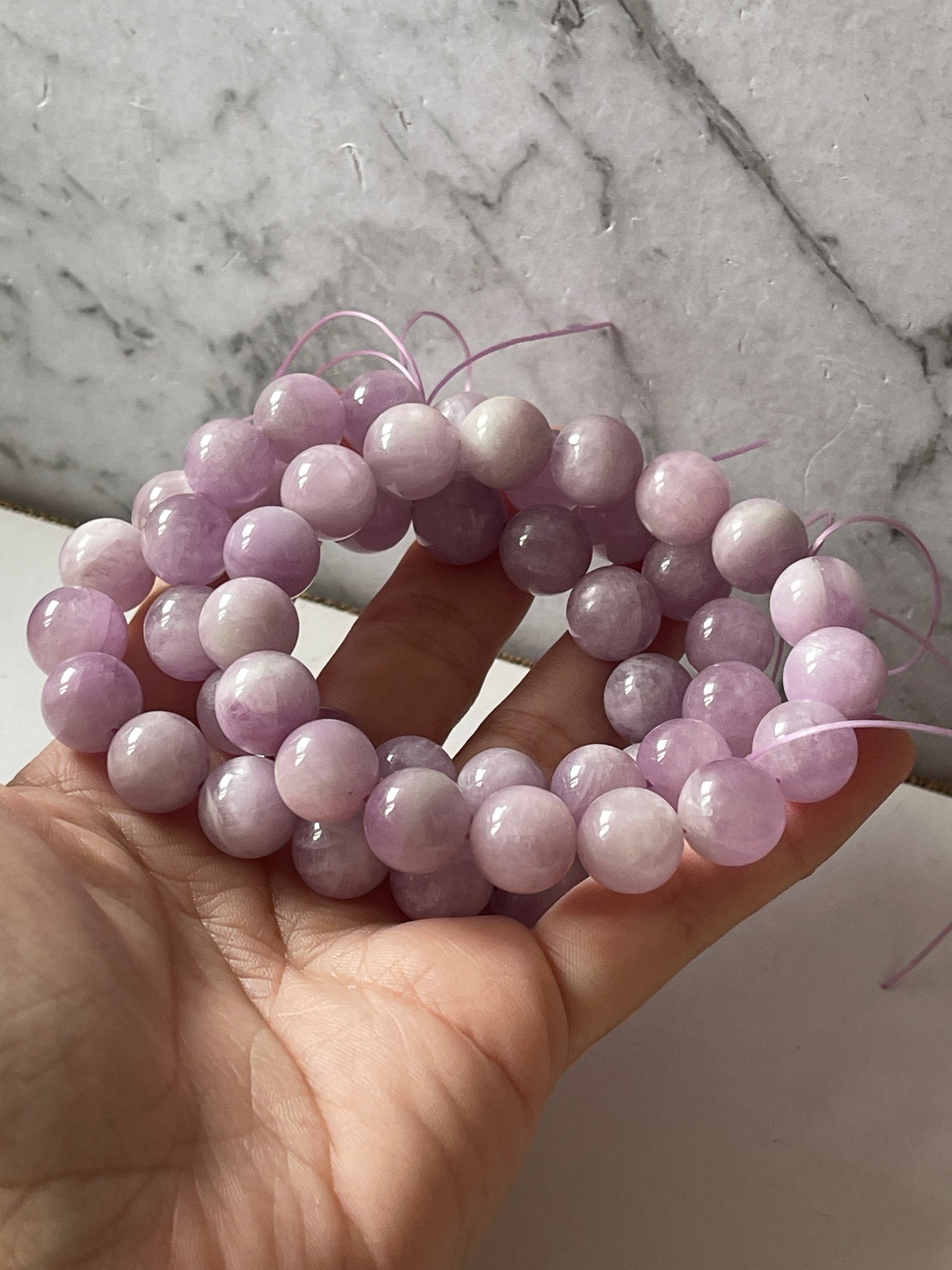 Kunzite Crystal Bracelet