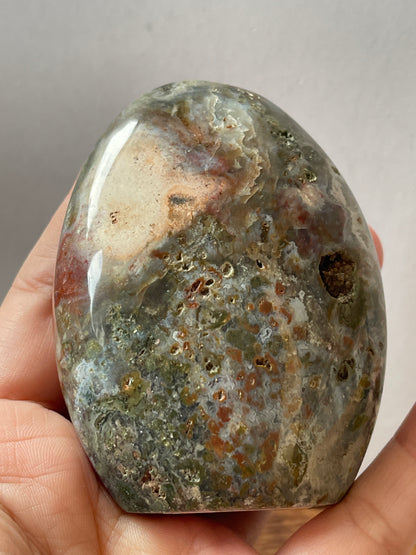 Moss Agate Crystal Freeform