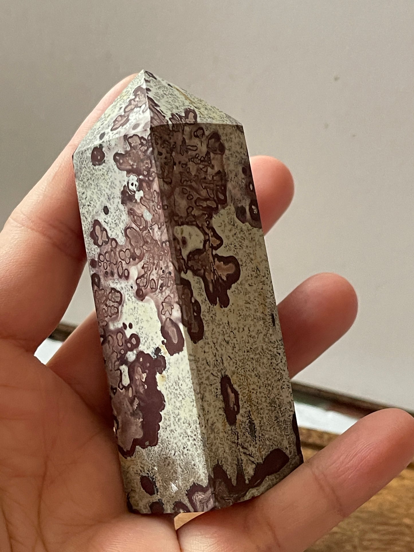 Picture Jasper Crystal Point