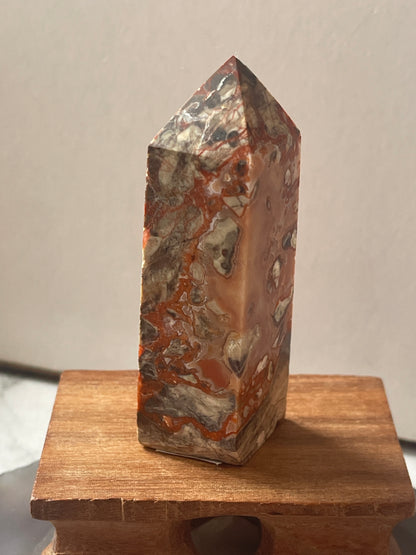 Money Agate Crystal Point