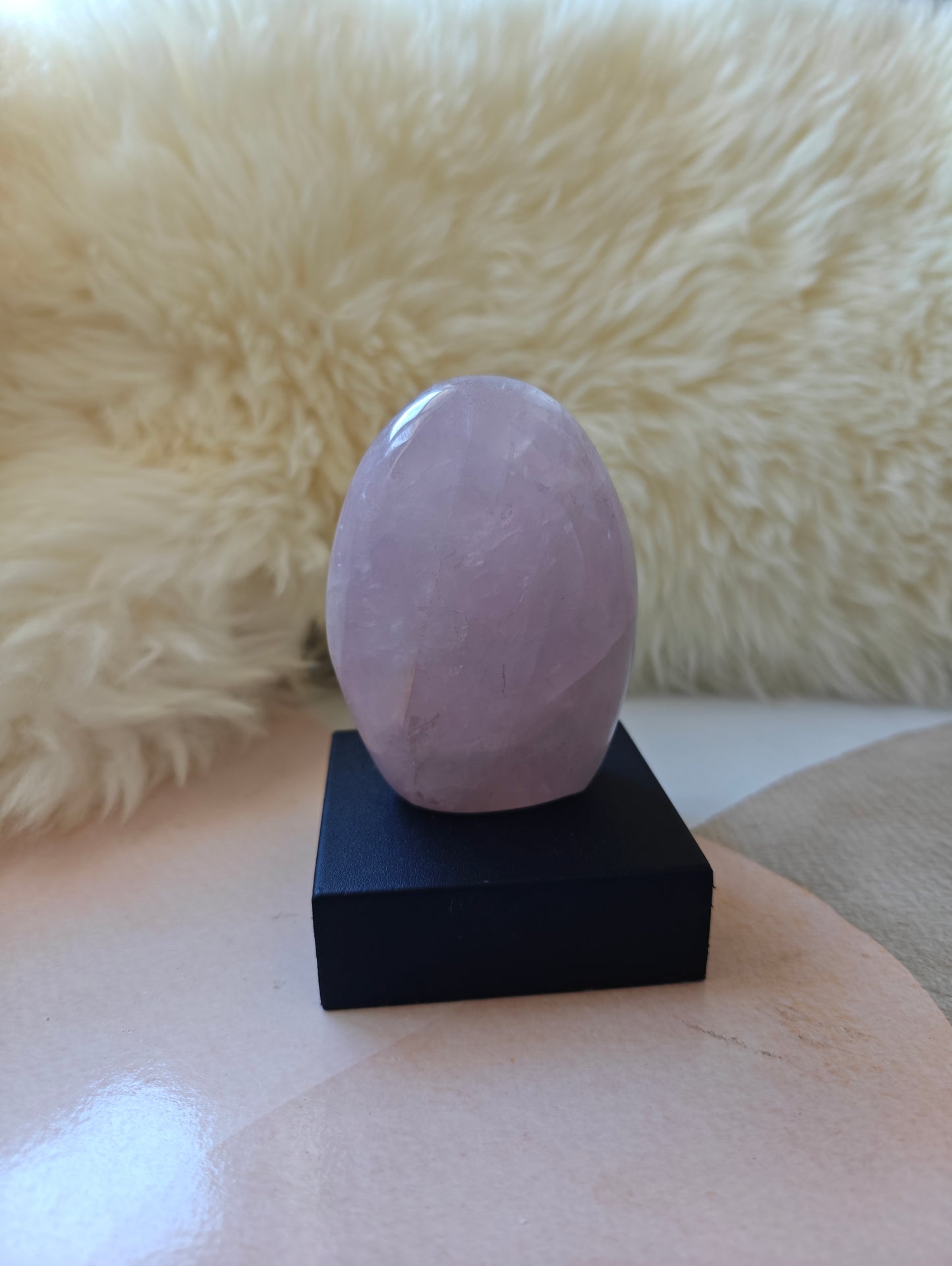 Rose Quartz Crystal Freeform