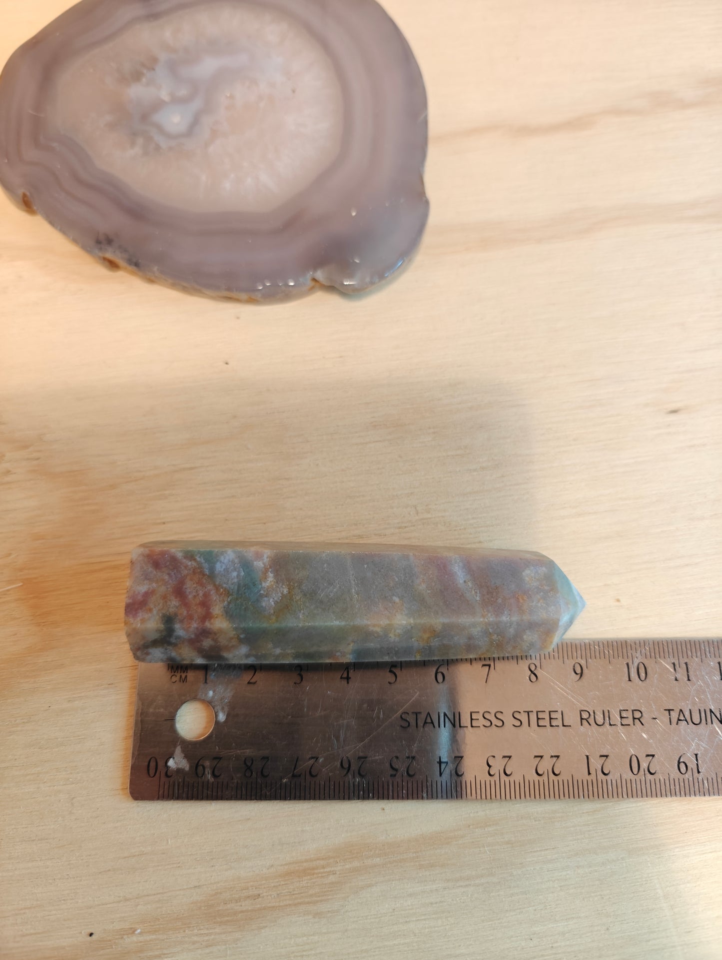 Ocean Jasper Crystal Point