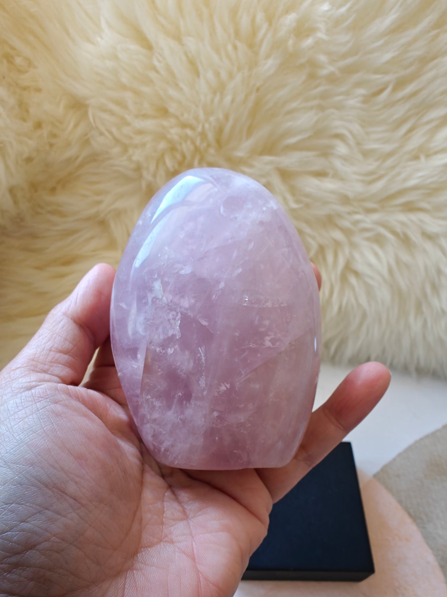 Rose Quartz Crystal Freeform