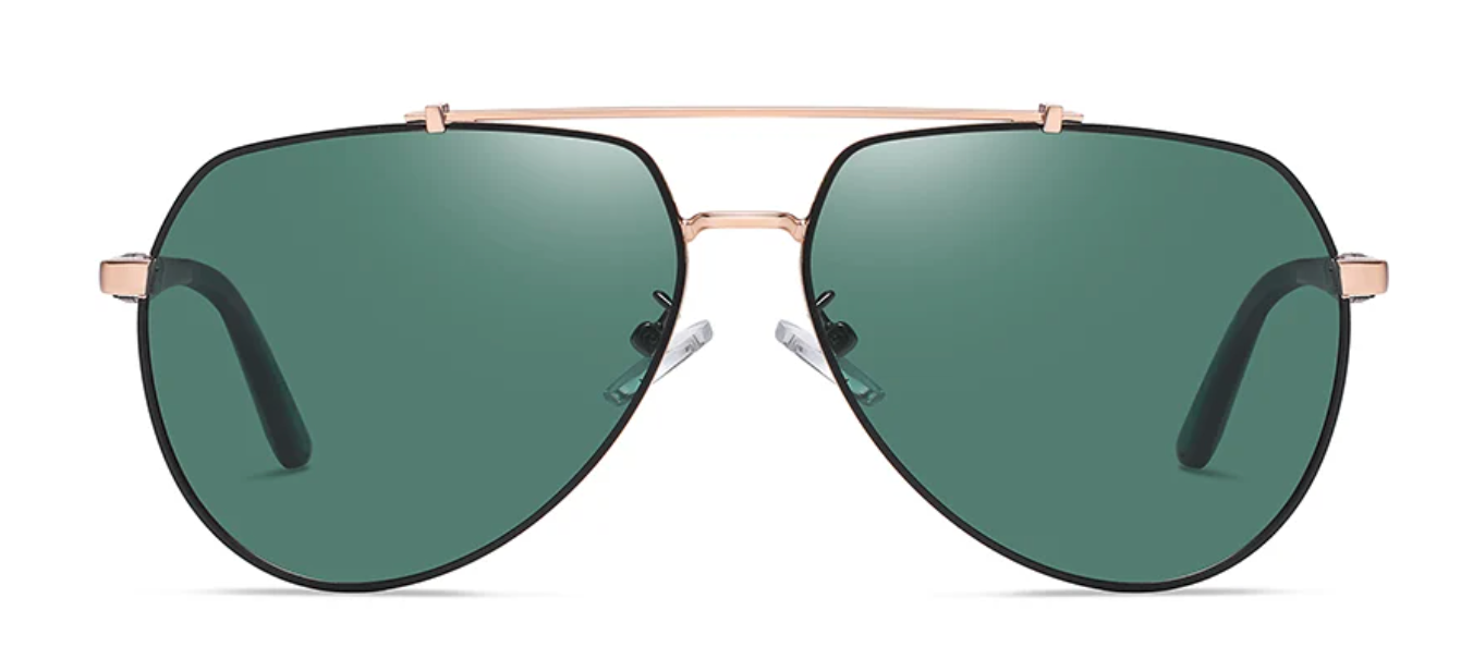 Too Lazy Sunglasses Polarised Aviator 6322