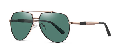 Too Lazy Sunglasses Polarised Aviator 6322