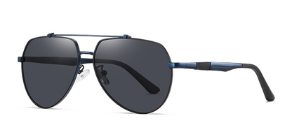 Too Lazy Sunglasses Polarised Aviator 6322