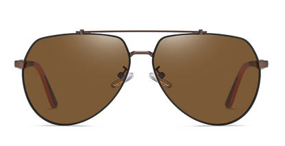 Too Lazy Sunglasses Polarised Aviator 6322